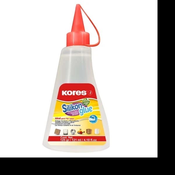 SILICON LIQUIDO GLUE KORES 125ML E.12 C.48